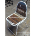 reclaimed wood industrial chair for restaurant banquets